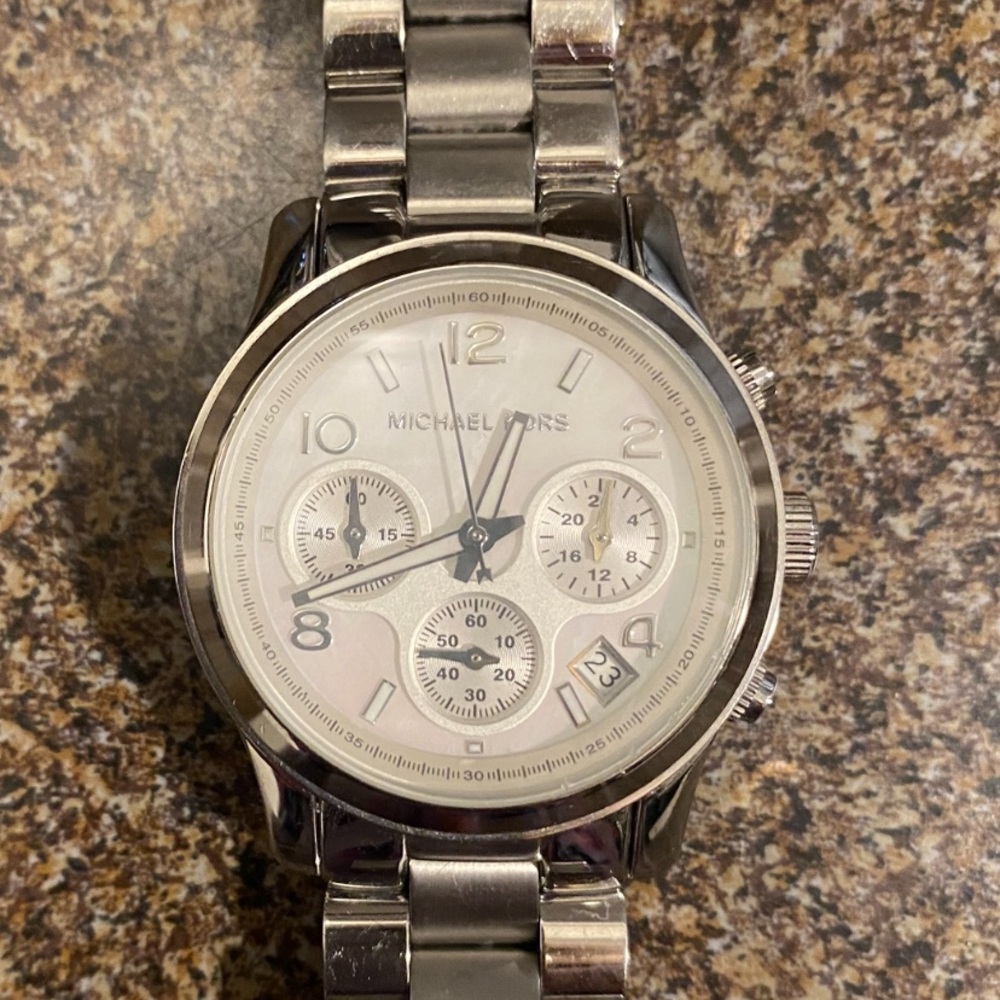 Michael Kors Stainless Steel Chronograph Watch